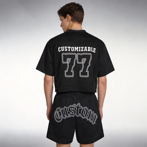 Conjunto de Ropa Deportiva Personalizada de Alta Calidad, Camiseta de Fútbol, Pantalones Cortos, Trajes de Fútbol Sublimados, Camisetas de Baloncesto de Malla para Hombre - Product Image 3