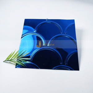 Lámina de Acero Inoxidable Laminada en Frío M180 Personalizada, Azul, 0.5-0.8mm, Placa Decorativa, Servicio de Soldadura, Doblado y Corte - Product Image 3