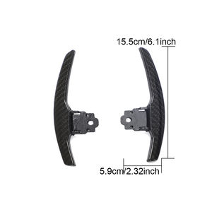 JCSportline de fibra de carbono M3 M4 paletas extensiones de recorte cubierta para BMW M modelo M2 M5 M6 2-puerta 2012-2020 - Product Image 6