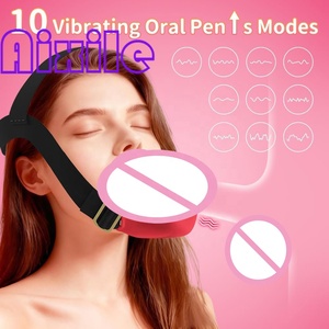 Vibratore per Pene con Fascia Regolabile, Giocattolo Sessuale Orale, Stimolatore Clitorideo e del Capezzolo, Anello Vibrante per Pene, Giocattolo Sessuale per Donne - Product Image 4