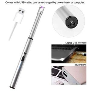 Miễn Phí Mẫu Bán Buôn CANDLE Lighter Khuyến Mãi Hồ Quang Điện Tùy Chỉnh BBQ Bếp USB Lighter - Product Image 2