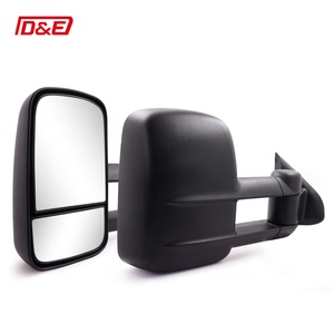 Nuevo Espejo Retrovisor Lateral Derecho Negro ABS CNDE para Remolque, para Land Cruiser 70-79 1984-2022 - Product Image 1