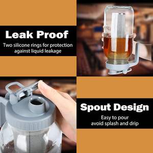 <span class=keywords><strong>Cafetière</strong></span> à infusion froide 64oz pichet d'infusion froide avec <span class=keywords><strong>filtre</strong></span> super dense en acier inoxydable 3 étapes café à infusion froide classique - Product Image 5