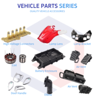 Fabricant de composants plastiques extérieurs automobiles de haute qualité moulés par injection pour accessoires de pompe à air en ABS, production en série à guichet unique