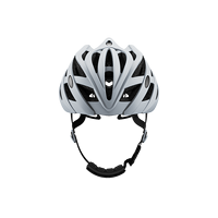 Casque de vélo gris clair moulé intégralement, compatible OEM/ODM, pour la ville, la route et le VTT, réglable