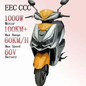 新しいスタイルの軽量ストリートリーガルバイクモビリティ電動スクーター1000wCkd2ホイールファットタイヤモペットデュアルモーターEvモーターサイクル