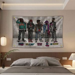 Banderas Personalizadas de Fábrica al por Mayor, 3x5 pies, 90x150 cm, 100% Poliéster, Colores Vivos, Buena Calidad, Banderas para Fanáticos de Cantantes - Product Image 1