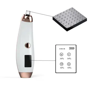 Venda quente New Arrivals Pele Detector MTS-cristal LED Nano needling Pen Home Use Beleza Equipamentos
