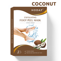 Chaussettes exfoliantes pour les pieds, masque pour les pieds, soin de la peau, élimination des callosités, blanchiment, vitamine citron, naturel, biologique, certifié CE ISO, OEM