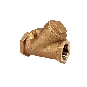 1/2 inch to 2 inch Y pattern bronze strainer DN25 PN20 Brass Y swing check valve