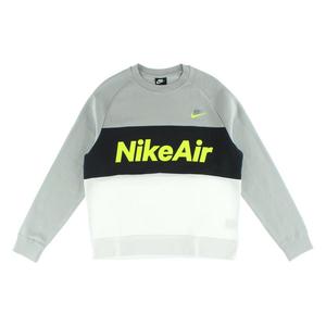 Felpa Nike da Uomo con Collo Tondo e Maniche Lunghe, Colore Grigio |   100% Autentico - Product Image 4