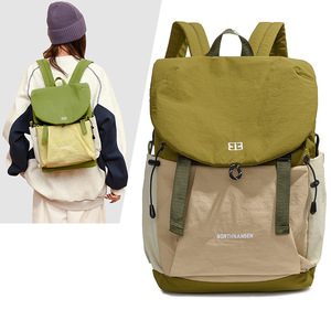<b>Drawstring</b> <b>Backpack</b> Unisex 36-55L Waterproof Color Blocking Contrasting Stitching Leisure Travel Summer 2025 - Product Image 4