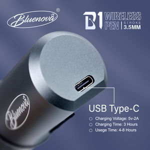 เครื่องสักโรตารี่ไร้สายแบบชาร์จไฟได้ พร้อมหน้าจอดิจิตอล อุปกรณ์สักถาวร - Product Image 4