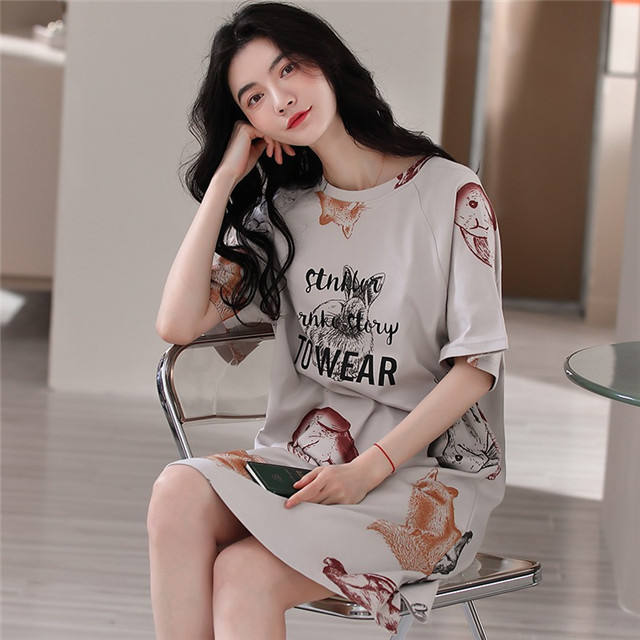 Summer Night Night Dress For Girls Cotton Luxurious Comfort