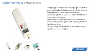 Jauge numérique manuelle japonaise ALGOL importée HF-1 - Product Image 3