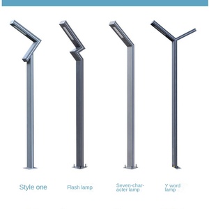 Lampadaire solaire 12V en aluminium 6m 8m 10m 12m hauteur 30w 60w 100w 120w 150w avec caméra cctv 4g pour éclairage extérieur de rue - Product Image 4