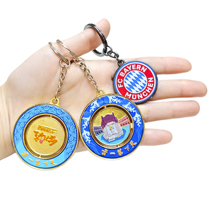 Professional Made Custom logo Metal Key Chain Soft Hard Enamel <b>Keyring</b> Gold Plated 3d 2d Keychain with Your Design - Product Image 1