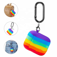 Étui de protection étanche en Silicone, souple, arc-en-ciel, pour pods Apple ir, accessoires, offre spéciale, nouveauté, 2021
