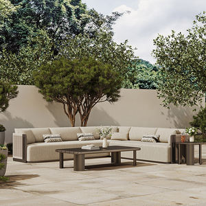 Ensemble de canapés d'extérieur moderne cinq étoiles pour hôtel, mobilier d'extérieur pour villa de luxe, canapé d'extérieur pour complexe, canapé de patio d'extérieur, ensemble de canapés de jardin - Product Image 3