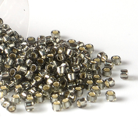 Perles de rocailles japonaises Toho 11/0 argentées, 100 grammes, perles de broderie pour bracelet, perles de rocailles en verre RR 2 mm