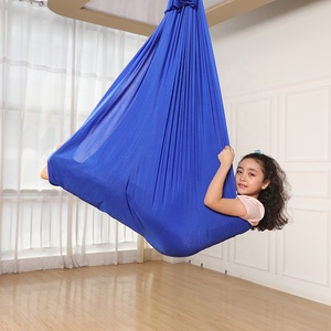 Columpio de yoga aéreo de tela de nailon ultra fuerte nueva <span class=keywords><strong>hamaca</strong></span> de yoga antigravedad 100x280cm diseño contemporáneo para una sola persona para - Product Image 6