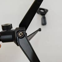 Trépied en alliage d'aluminium Microphone de bureau professionnel Mini trépied multifonctionnel Prévention Microphone Support
