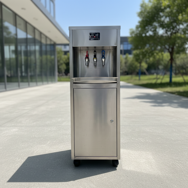 Modern Design 3 Outlets Drinking Fountain Large Volume for Public School Areas