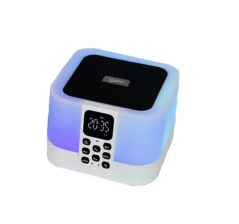 Haut-parleur Portable DY28Z haut-parleur bluetooth Led veilleuses haut-parleur LED avec calendrier numérique réveil barre de son