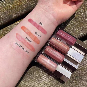 Cosméticos Fen, Brillo Labial Multicolor en Oferta, Hidratante, Brillante, Voluminizador de Labios, Maquillaje para Principiantes, Lápiz Labial Líquido - Product Image 6