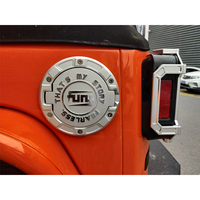 זעם סדרת גז כיסוי טנק כיסוי עבור ג 'יפ רנגלר JK 07 + 4x4 accesory maiker יצרן
