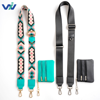 Cartera de Cuero Ancha Personalizable con Correa Cruzada, Monedero Desmontable y Cordón Ajustable para Teléfono Móvil