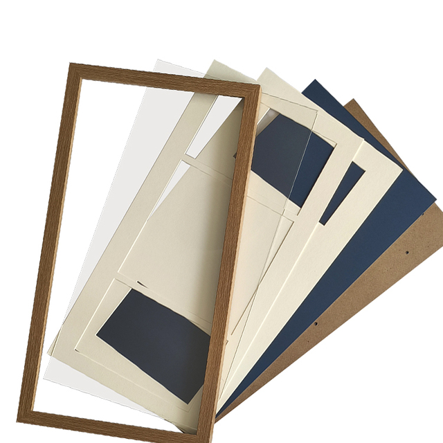Creative Personalized Custom Size Wall-mounted Wood MDF Photo Frame