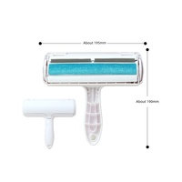 Rouleau auto-nettoyant réutilisable pour enlever les poils d'animaux, les poils de chat, les peluches, les poils de chien, brosse à poils d'animaux, cepillo pelo gato