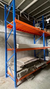 תכונות ייחודיות ללא ספק הרכבה פלדה מחסן מיסוך מערכת חובה בינונית אחסון ריצת מדפים - Product Image 4