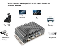 Mini PC Económico con Procesador Intel Core I5 7200u de 7.ª Generación Kaby Lake, Máximo 8 GB de RAM DDR4, U4K, Sin Ventilador, Doble LAN, PC de Escritorio