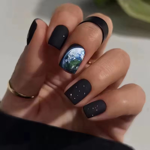 <span class=keywords><strong>Uñas</strong></span> Postizas <span class=keywords><strong>de</strong></span> Lujo con Pedrería <span class=keywords><strong>de</strong></span> <span class=keywords><strong>Colores</strong></span> Mixtos, 24 Piezas, Forma Almendrada Larga y Cuadrada, Reutilizables, Venta al Por Mayor Personalizada - Product Image 1