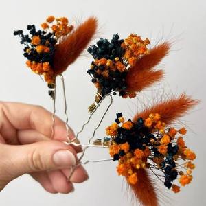 G192 Ramillete de Flores Secas Hecho a Mano, Estilo Coreano, Flor Eterna, para Novios, Boda, Fiesta, Graduación - Product Image 1