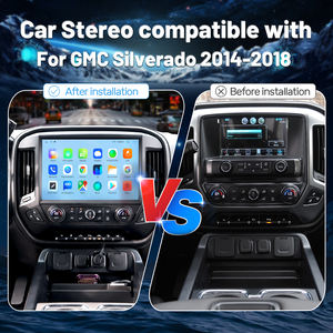 Pantalla táctil IPS de 13,1 pulgadas, reproductor Multimedia estéreo de Radio para coche de 4 + 64g con CarPlay <span class=keywords><strong>WiFi</strong></span> BT para GMC Chevrolet Silverado 2014-2018 - Product Image 5