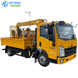 Кран-манипулятор HOWO 4X2, грузоподъемность 4 тонны, 5 тонн, <span class=keywords><strong>Unic</strong></span> 3 тонны, цена на кран на грузовом шасси - Product Image 3