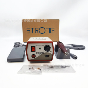 Strong 204 Nail Polisher 0-30000rpm Professional Dental Jewelry Carving Red Handle - Product Image 1