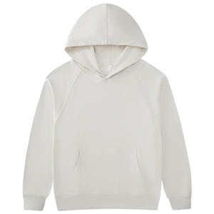 เสื้อฮู้ดผ้าเทอร์รี่คอตตอนแท้ 330 กรัม สไตล์อเมริกันเรโทร แขนแร็กแลน ทรงหลวม ไหล่ตก แฟชั่นยูนิเซ็กส์ - Product Image 5