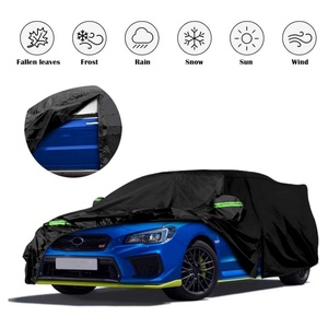 Housse de voiture imperméable pour Subaru WRX Impreza STI 2007-2024, résistante aux intempéries, coupe-vent, avec fermeture éclair pour la protection contre la neige, la pluie, la poussière et la grêle - Product Image 5