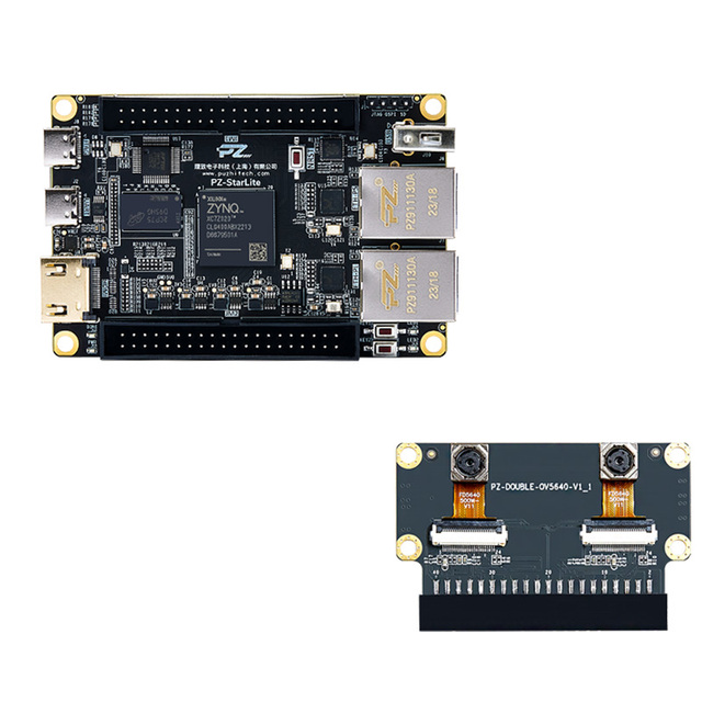 dma board low cost fpga development board PZ7020-StarLite with Connectors fpga development single board tv motherboard
