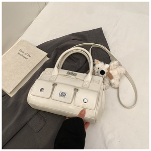 New Large Capacity Ladies Women's Handbags 2024 Pu Leather Shoulder <b>Purses</b> Luxury Designer - Product Image 2