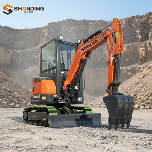ขายตรงจากโรงงาน SHANDING รถขุดขนาดเล็กดีเซลสำหรับการเกษตร 2.5-3 ตัน พร้อมห้องโดยสาร PLC รางยาง เครื่องยนต์ ปั๊ม และเกียร์บ็อกซ์ - Product Image 6