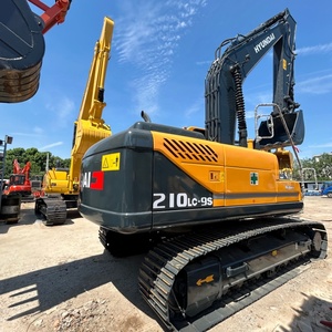 Excavadora Hyundai 210LC-9S Usada en Buenas Condiciones, Equipo de Construcción de Segunda Mano, Fabricada en Japón, Lista para Trabajar - Product Image 1
