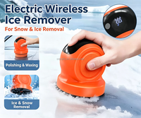 Grattoir à glace électrique rechargeable par USB pour déneigement automobile, déneigeur automatique portatif pour voiture