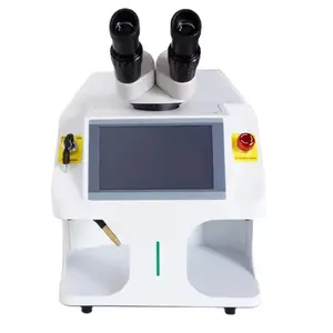 Venda quente de máquina de solda a laser para microscópio HD, acessório de ouro e prata para fabricação de joias YAG