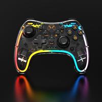 Controlador de juego para Switch/Lite/OLED Controller Switch Controller con RGB Breathing LED Remote Compatible con PC/IOS multiplataforma