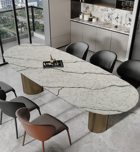 Calacatta ควอตซ์เทียมคุณภาพสูงเคาน์เตอร์โต๊ะเครื่องแป้งและท็อปโต๊ะดีไซน์ทันสมัยโรงแรมรับประกัน5ปี - Product Image 4